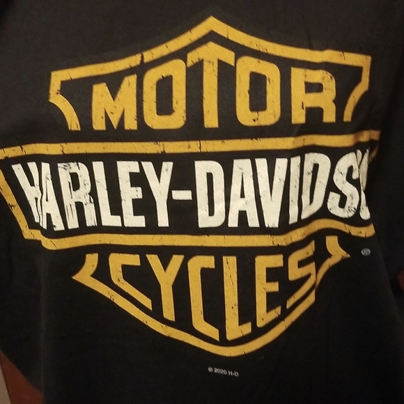 Harley Davidson Three Rivers Tee Shirt with Death Rider on front, size x-Large - Picture 4 of 7